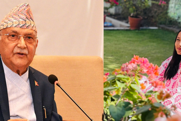 ‘ओलीका हात रगतले रंगिएका छन्’ भन्दै रक्षाले गरिन् एमाले प्रतिनिधिसँग खुला अपिल